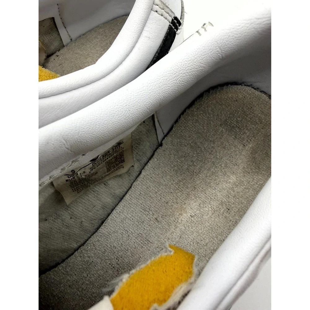 Nike Blazer Low '77 Vintage‎ DA6364-101 Mens 9 Sneaker White Leather Skate Shoes